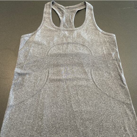 Lululemon Swiftly Tech Racerback Tank, Dark Gray Heather, Women’s Size 8 - Picture 3 of 7